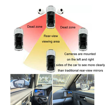 5 Inch Carplay Portable Surveillance Video Car Display, Specification: With CCD Blind Spot Camera - Rearview Monitors by buy2fix | Online Shopping UK | buy2fix