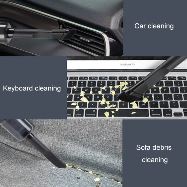 Car Vacuum Cleaner Wireless Portable Dust Collector Household Large Suction Handheld Cleaning Blower(Black) - Vacuum Cleaner by buy2fix | Online Shopping UK | buy2fix