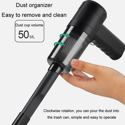 Car Vacuum Cleaner Wireless Portable Dust Collector Household Large Suction Handheld Cleaning Blower(Black) - Vacuum Cleaner by buy2fix | Online Shopping UK | buy2fix