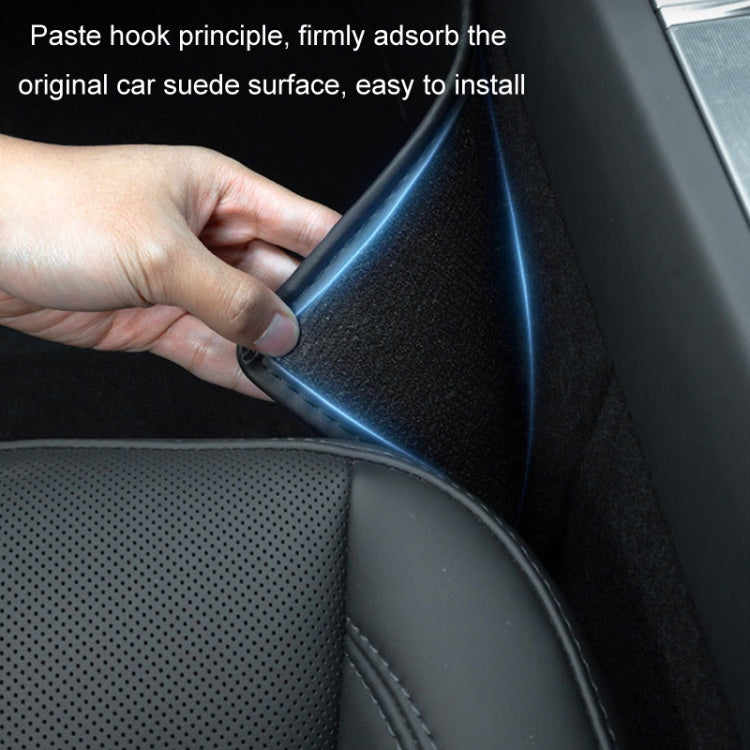 For Tesla Center Console Side Anti-kick Protective Pad, Style: For 2017-2023 Model 3 Center Console Sides TPE - Seat Accessories by buy2fix | Online Shopping UK | buy2fix