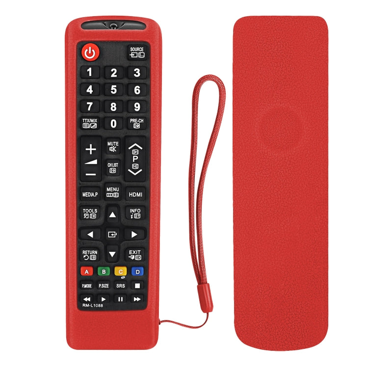 For Samsung BN59-01199F / AK59-00172A / BN59-01175C Remote Control Silicone Protective Cover(Fluorescent Green) - Remote Control Covers by buy2fix | Online Shopping UK | buy2fix