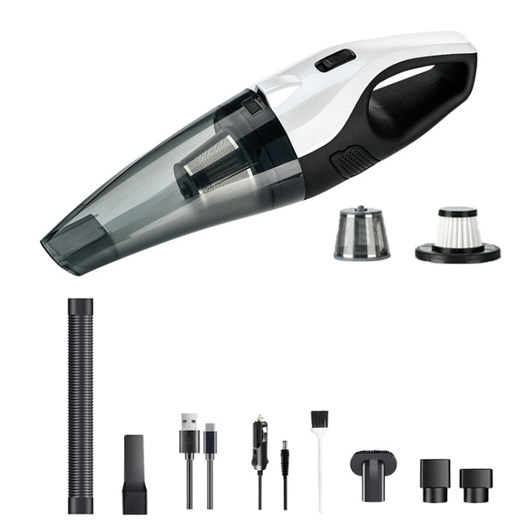 Car Handheld Portable Vacuum Cleaner With Strong Suction, Specifications: Wired + Charging 11.1V - Vacuum Cleaner by buy2fix | Online Shopping UK | buy2fix