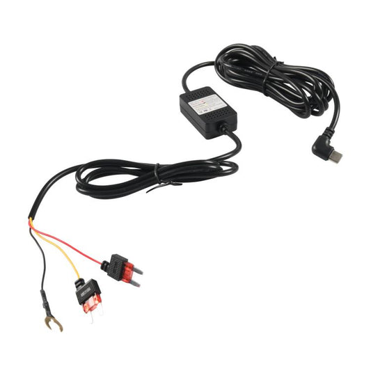 Car Driving Recorder Parking Monitoring 3A Step-down Cable Set, Specifications: Elbow Type-C - Accessories by buy2fix | Online Shopping UK | buy2fix