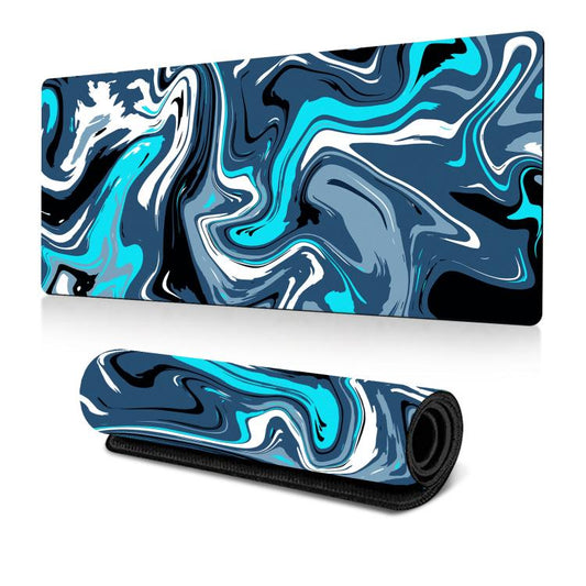 Large Abstract Mouse Pad Gamer Office Computer Desk Mat, Size: 300x700x2mm(Abstract Fluid 9) - Mouse Pads by buy2fix | Online Shopping UK | buy2fix