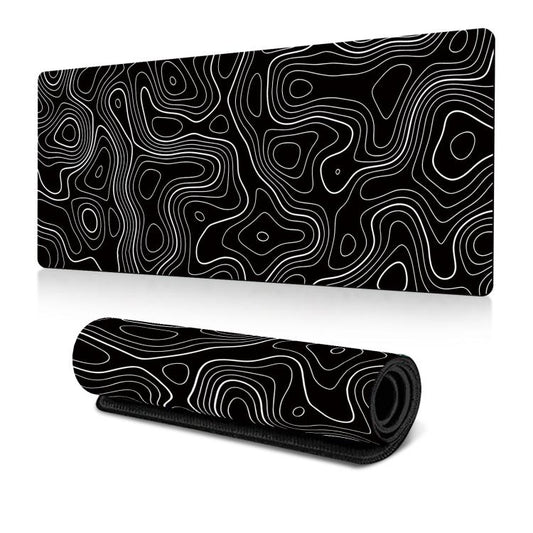 Large Abstract Mouse Pad Gamer Office Computer Desk Mat, Size: 300x800x2mm(Abstract Fluid 25) - Mouse Pads by buy2fix | Online Shopping UK | buy2fix