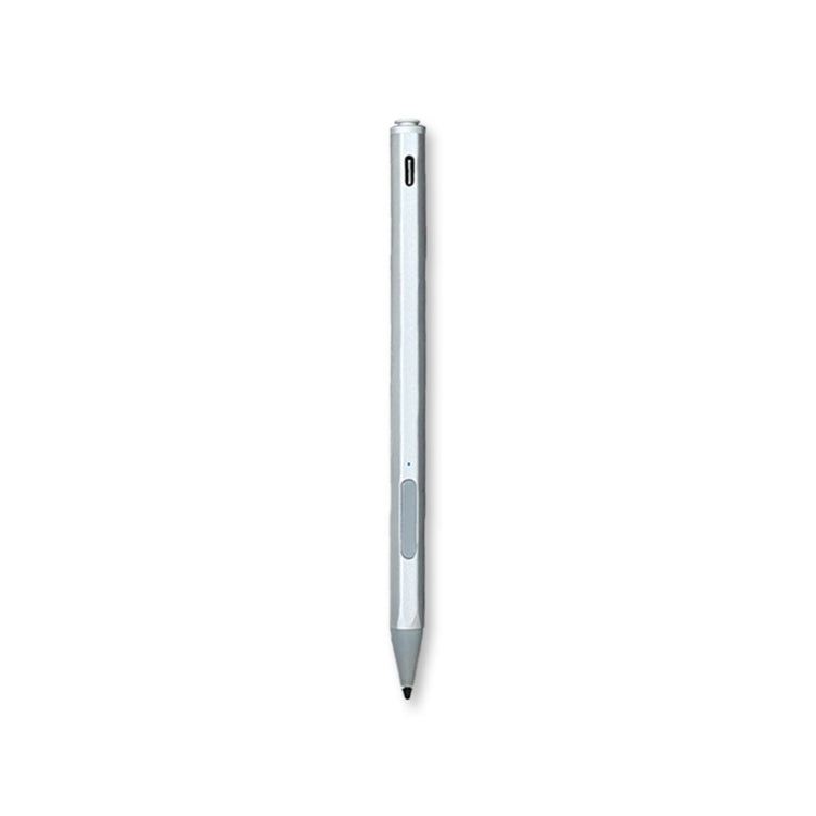 WR19 4096 USB-C/Type-C Pressure-Sensitive Stylus Pen(Silver) - Stylus Pen by buy2fix | Online Shopping UK | buy2fix