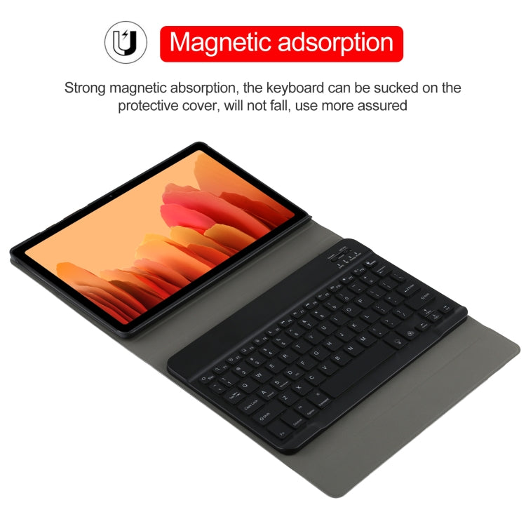 A500S Detachable Bluetooth Backlight Keyboard Ultrathin Horizontal Flip Leather Tablet Case with Holder for Samsung Galaxy Tab A7 10.4 (2020) T500 / T505(Black) - Samsung Keyboard by buy2fix | Online Shopping UK | buy2fix