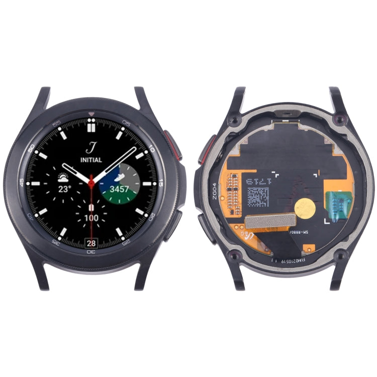 Original LCD Screen Digitizer Full Assembly with Frame for Samsung Galaxy Watch4 Classic 42mm SM-R880/R885 (Black) - For Samsung by buy2fix | Online Shopping UK | buy2fix