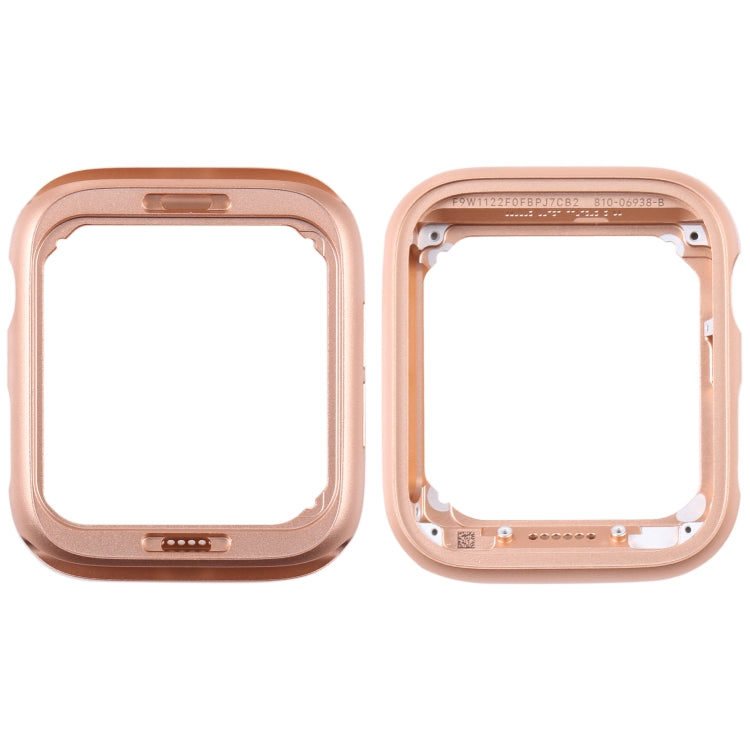 For Apple Watch Series SE 2022 44mm Stainless Steel Middle Frame Bezel Plate (Rose Gold) - LCD Related Parts by buy2fix | Online Shopping UK | buy2fix