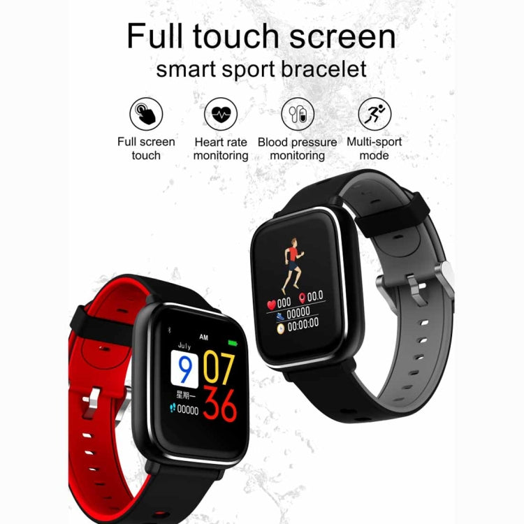 Q58S 1.3 inch TFT Touch Screen IP67 Waterproof Smartwatch, Support Call Reminder/ Heart Rate Monitoring /Blood Pressure Monitoring/ Sleep Monitoring (Orange) - Smart Wear by buy2fix | Online Shopping UK | buy2fix