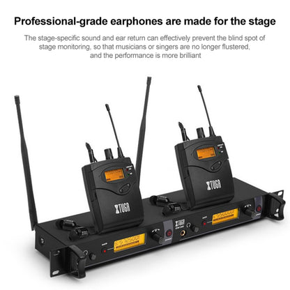 IEM1200 Wireless Transmitter 8 Bodypack Stage Singer In-Ear Monitor System(EU Plug) - Consumer Electronics by buy2fix | Online Shopping UK | buy2fix