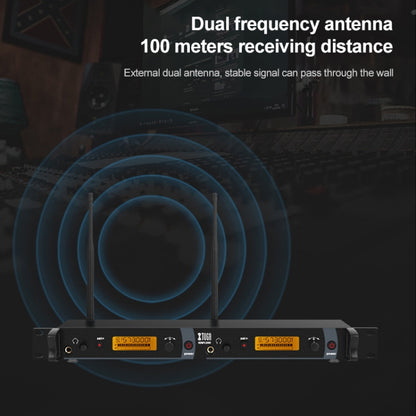 IEM1200 Wireless Transmitter 8 Bodypack Stage Singer In-Ear Monitor System(EU Plug) - Consumer Electronics by buy2fix | Online Shopping UK | buy2fix