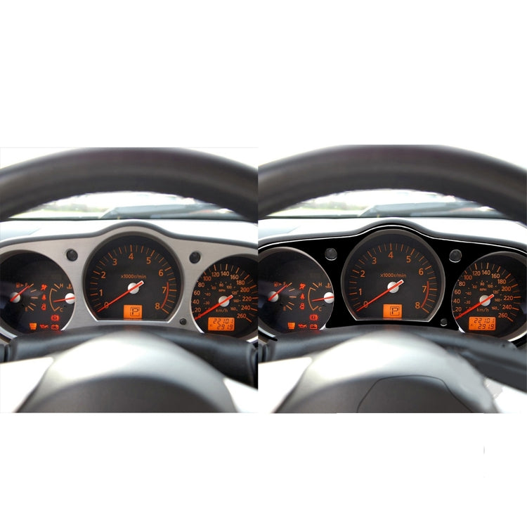 For Nissan 350Z 2003-2009 Car Speedometer Surround Decorative Stickers, Left and Right Drive Universal - In Car by buy2fix | Online Shopping UK | buy2fix