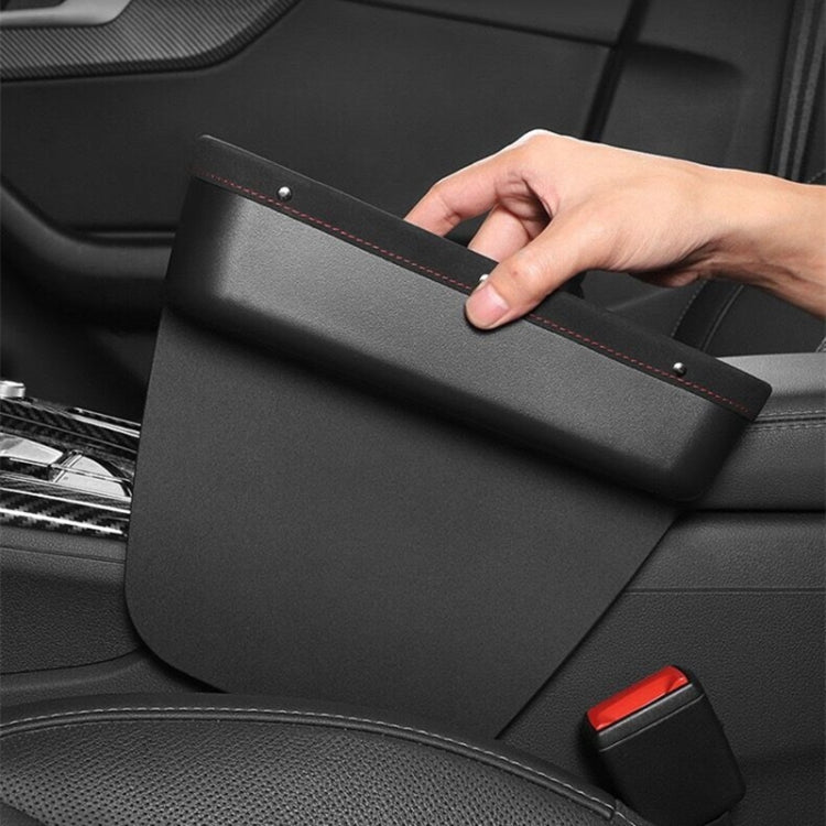 Multifunctional Car Gap Storage Box Car Seat Slit Storage Bag, Style: Driver (Brown) - Stowing Tidying by buy2fix | Online Shopping UK | buy2fix