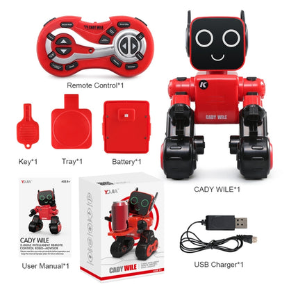 YDJ-K3 Smart Robots Support Dance Voice Control Education(Red) - RC Robots by buy2fix | Online Shopping UK | buy2fix