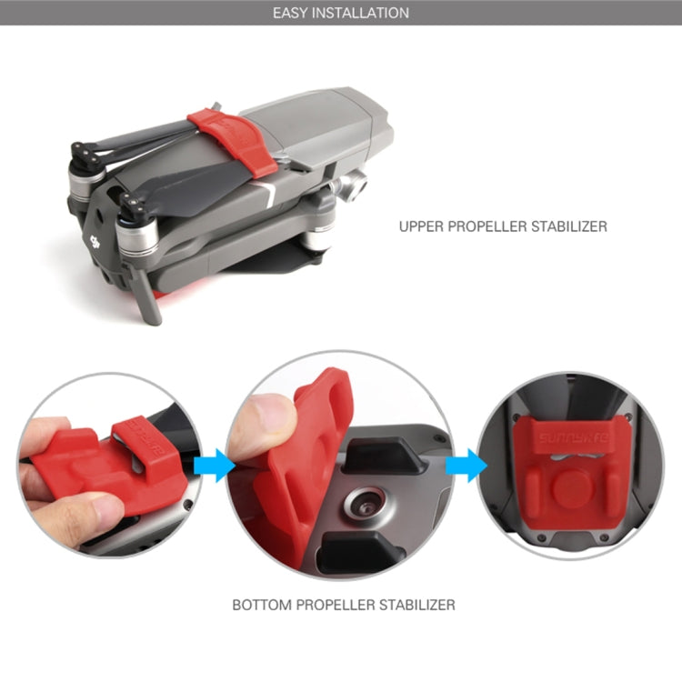 Sunnylife M2-Q9143 Propeller Stabilizers for DJI Mavic 2 Pro / Zoom(Black) - DJI & GoPro Accessories by Sunnylife | Online Shopping UK | buy2fix