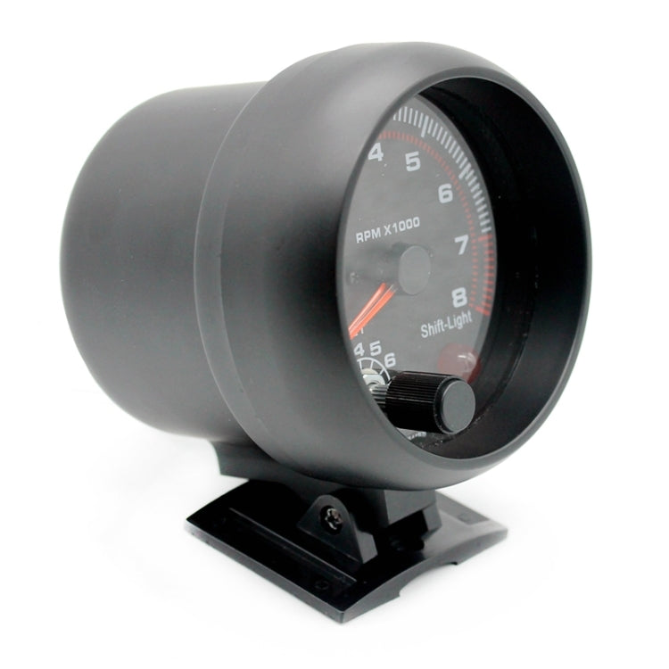 B3076 3.75 inch 12V Car Modified Tachometer - Electrical Instruments by buy2fix | Online Shopping UK | buy2fix