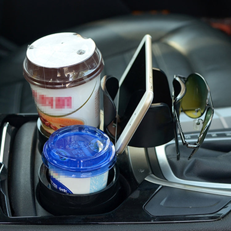 SB-1088 5 in 1 Auto Multi-functional Cup Holder Smartphone Drink Sunglasses Card Coin Small Accessories Holder - Car Drink Holders by buy2fix | Online Shopping UK | buy2fix