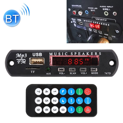 Car 12V Audio Bluetooth MP3 Player Decoder Board FM Radio TF USB 3.5 mm AUX, without Recording - Car MP3 & MP4 & MP5 by buy2fix | Online Shopping UK | buy2fix