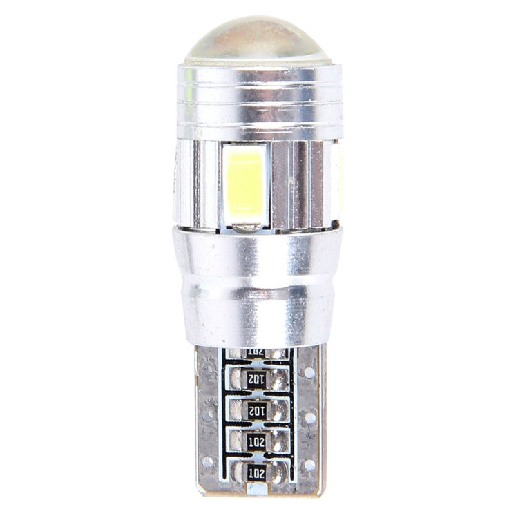 2PCS T10 3W White Light 6 SMD 5630 LED Error-Free Canbus Car Clearance Lights Lamp, DC 12V - Clearance Lights by buy2fix | Online Shopping UK | buy2fix