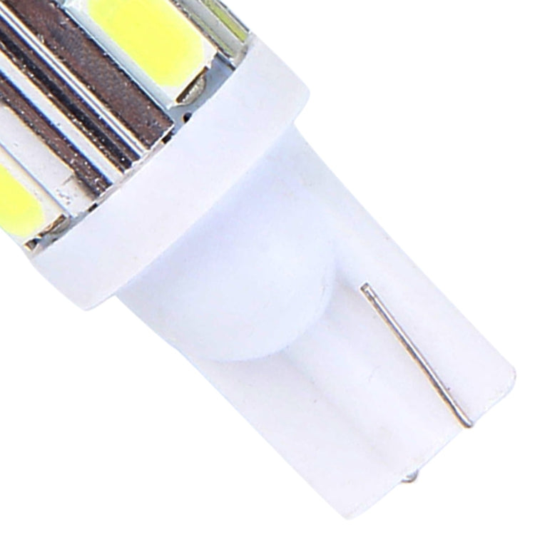 2 PCS T10 6W White Light 10 SMD 5630 LED Car Clearance Lights Lamp, DC 12V - Clearance Lights by buy2fix | Online Shopping UK | buy2fix