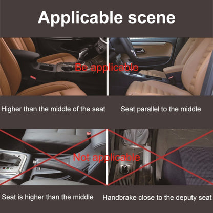 Universal Car Multi-functional Console Side Pocket Seat Gap Side Storage Box (Beige) - Stowing Tidying by buy2fix | Online Shopping UK | buy2fix