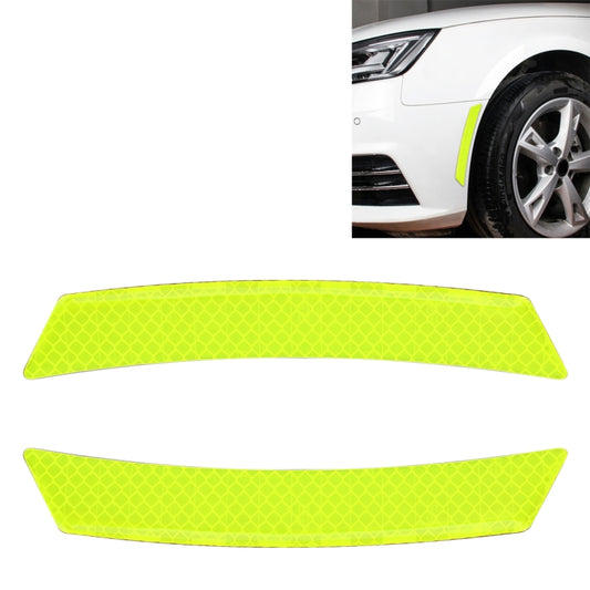 2 PCS Car-Styling Wheel Eyebrow Decorative Sticker Decorative Strip (Green) - Decorative Sticker by buy2fix | Online Shopping UK | buy2fix