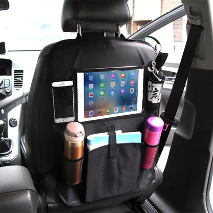 Car Auto Seat Back Bag Multi-Pocket Travel Storage Hanging Pocket Storage Bag for iPad and Other Goods - Seat Accessories by buy2fix | Online Shopping UK | buy2fix