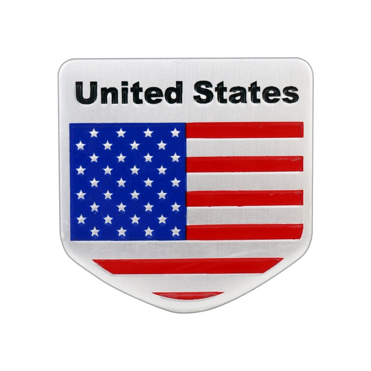 Car-Styling Semicircle Shape USA Flag Pattern Random Decorative Sticker - Decorative Sticker by buy2fix | Online Shopping UK | buy2fix