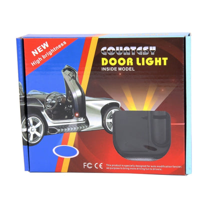 2 PCS LED Ghost Shadow Light, Car Door LED Laser Welcome Decorative Light, Display Logo for MAZDA Car Brand(Black) - Door Lights by buy2fix | Online Shopping UK | buy2fix