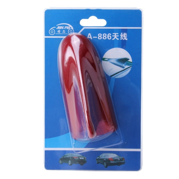 A-886 Car Auto Shark Fin Dome Antenna Decoration for Honda Buick Nissan Hyundai Toyota Volkswagen Mazda(Red) - Aerials by buy2fix | Online Shopping UK | buy2fix