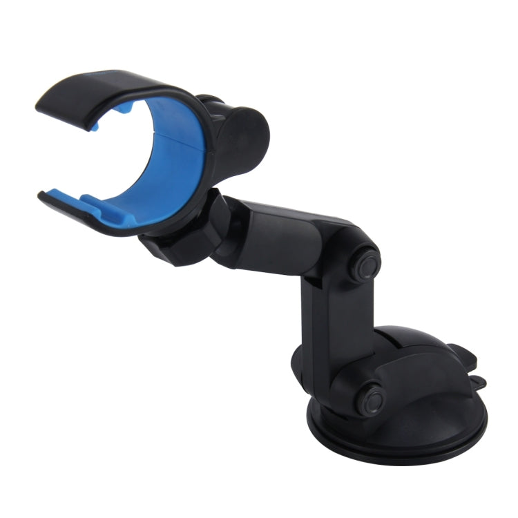 SHUNWEI SD-1112B Car Auto Glutinous Snake Style Adjustable Arm Double Layer PU Base Phone Mount Holder, For Most of Device Length between 31mm and 106mm - Car Holders by SHUNWEI | Online Shopping UK | buy2fix