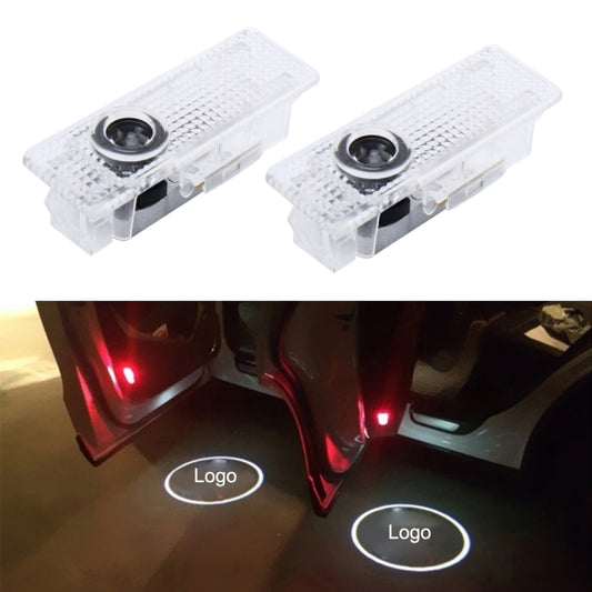 2 PCS LED Car Door Welcome Logo Car Brand 3D Shadow Light for BMW X5 E70 (2007-2014), X6 E71/E72 (2008-2014), 4 Series (2013-2014), 3 Series F30 (2013-2015) - In Car by buy2fix | Online Shopping UK | buy2fix