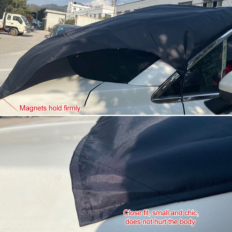 Car 210D Vinyl Glue Oxford Cloth Magnet snow Shield Front Windshield Sunshade Antifreeze Insulation, Size: 215cm x 155cm - Aluminum Film PEVA by buy2fix | Online Shopping UK | buy2fix