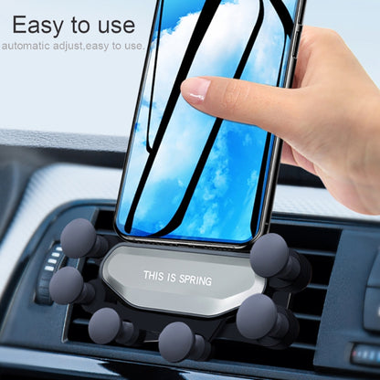 Car Air Outlet Six-claw Gravity Mobile Phone Holder Bracket (Black) -  by buy2fix | Online Shopping UK | buy2fix