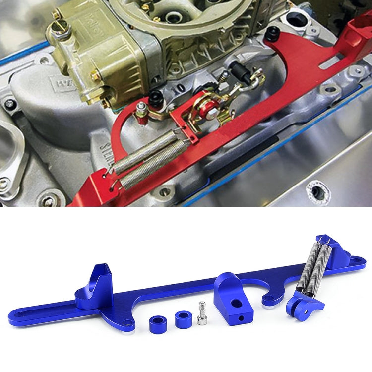 Car Modification Accessories Aluminum Alloy 4500 Series Cable Base Throttle Bracket Throttle Valve Cable(Blue) - In Car by buy2fix | Online Shopping UK | buy2fix