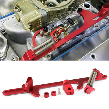 Car Modification Accessories Aluminum Alloy 4500 Series Cable Base Throttle Bracket Throttle Valve Cable(Red) - In Car by buy2fix | Online Shopping UK | buy2fix