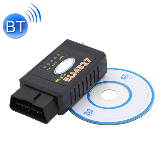 Bluetooth V1.5 ELM327 Interface USB OBDII Auto Diagnostic Scanner Tool with Switch - In Car by buy2fix | Online Shopping UK | buy2fix
