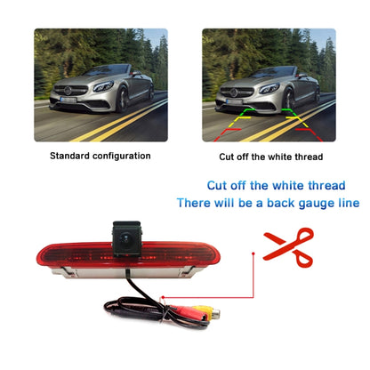 PZ472 Car Waterproof 170 Degree Brake Light View Camera for Fiat / Opel - In Car by buy2fix | Online Shopping UK | buy2fix