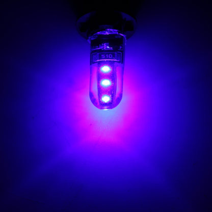 10 PCS T10 DC12V / 1W Car Clearance Light COB Lamp Beads (Blue Light) - In Car by buy2fix | Online Shopping UK | buy2fix