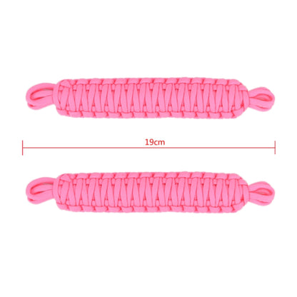 Car Door Limit Braided Rope Strap for Jeep Wrangler (Pink) - In Car by buy2fix | Online Shopping UK | buy2fix