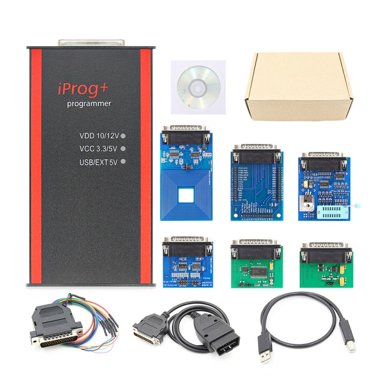Iprog+ Pro V87 Car Key Programmer ECU Tool - In Car by buy2fix | Online Shopping UK | buy2fix