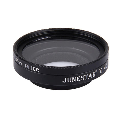 JUNESTAR for Xiaomi Xiaoyi Yi II 4K Sport Action Camera Proffesional 37mm UV Filter + Lens Protective Cap - DJI & GoPro Accessories by JSR | Online Shopping UK | buy2fix