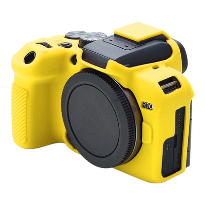 For Canon EOS R10 Soft Silicone Protective Case (Yellow) - Camera Accessories by buy2fix | Online Shopping UK | buy2fix