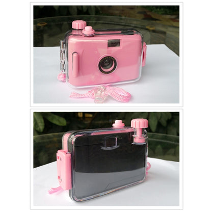 SUC4 5m Waterproof Retro Film Camera Mini Point-and-shoot Camera for Children (Pink) - Consumer Electronics by buy2fix | Online Shopping UK | buy2fix