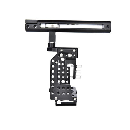 YELANGU CA7 YLG0908A Handle Video Camera Cage Stabilizer for Sony A7K / A72 / A73 / A7S2 / A7R3 / A7R2 / A7X(Black) - Camera Cage by YELANGU | Online Shopping UK | buy2fix