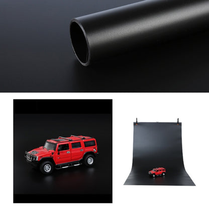 100x200cm PVC Paper Matte Photography Background(Black) - Camera Accessories by buy2fix | Online Shopping UK | buy2fix