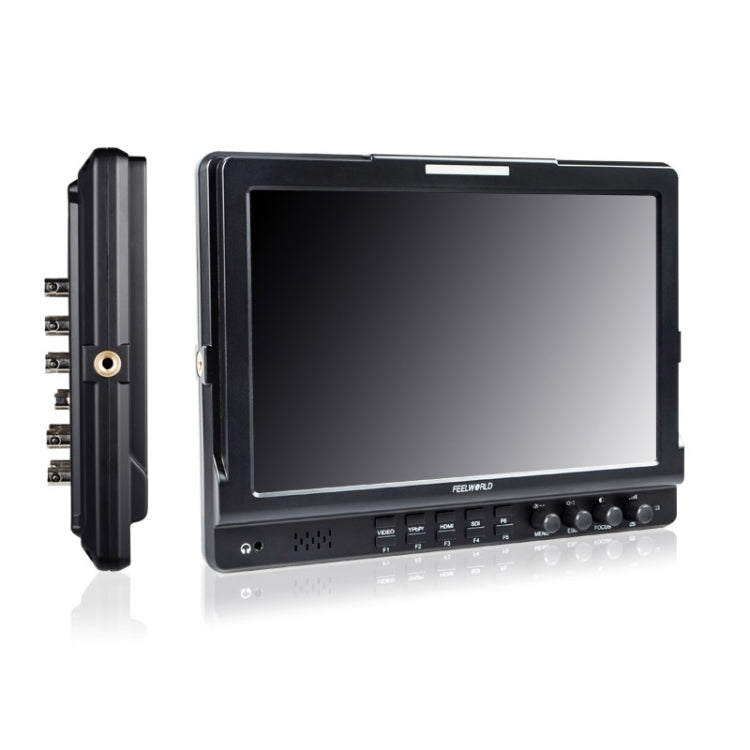 FEELWORLD FW1018SPV1 1920x1200 10.1 inch IPS Screen HD Color LCD Director Camera Field Monitor - Camera Accessories by FEELWORLD | Online Shopping UK | buy2fix