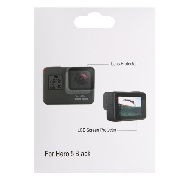 For GoPro HERO7 Black /7 White / 7 Silver /6 /5 Camera Lens Protective Film + LCD Display Screen Protector - DJI & GoPro Accessories by buy2fix | Online Shopping UK | buy2fix