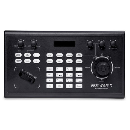 FEELWORLD KBC10 PTZ Camera Controller with Joystick and Keyboard Control ,Support PoE(EU Plug) - HD Camera by FEELWORLD | Online Shopping UK | buy2fix